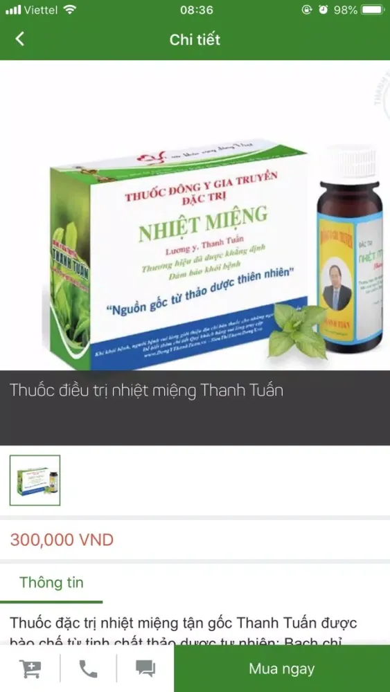 Thanh Tuan Herbal Ekran Görüntüleri