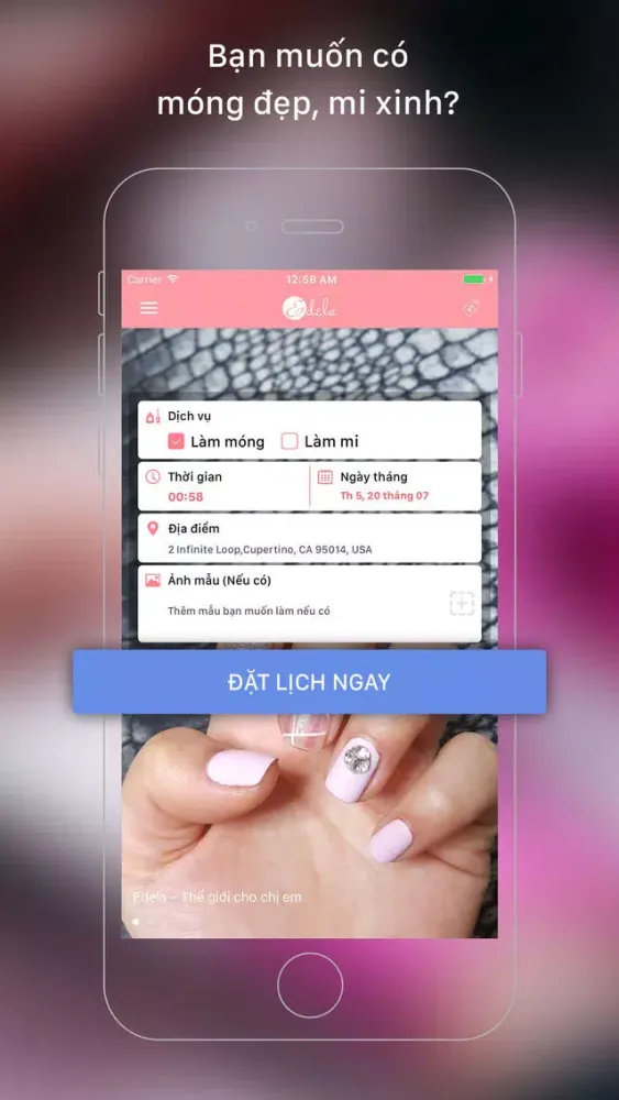 تصاویر Edela - Móng đẹp, mi xinh