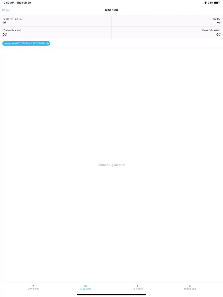 HL Order 2020 iPad  Screenshots