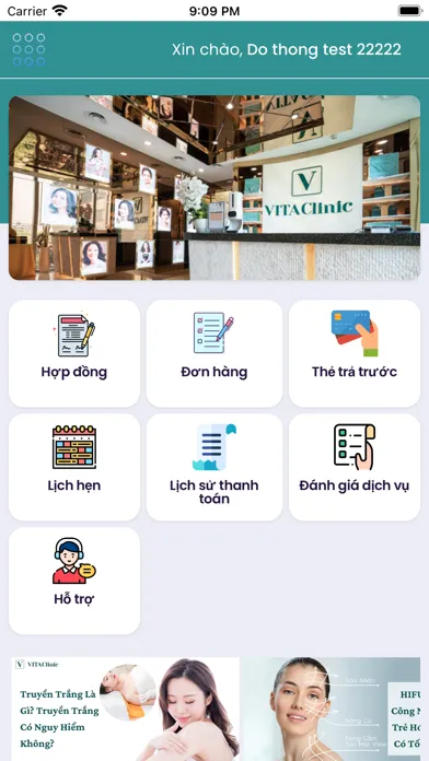 VITA Clinic 스크린샷