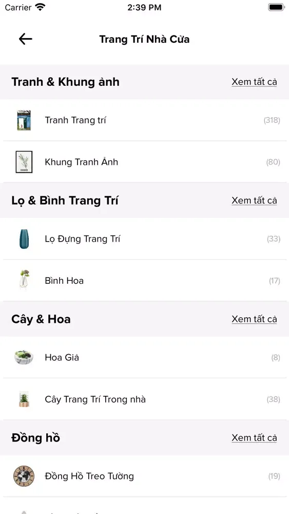 Fitin: Sắm Nội Thất Tiện Lợi Screenshots
