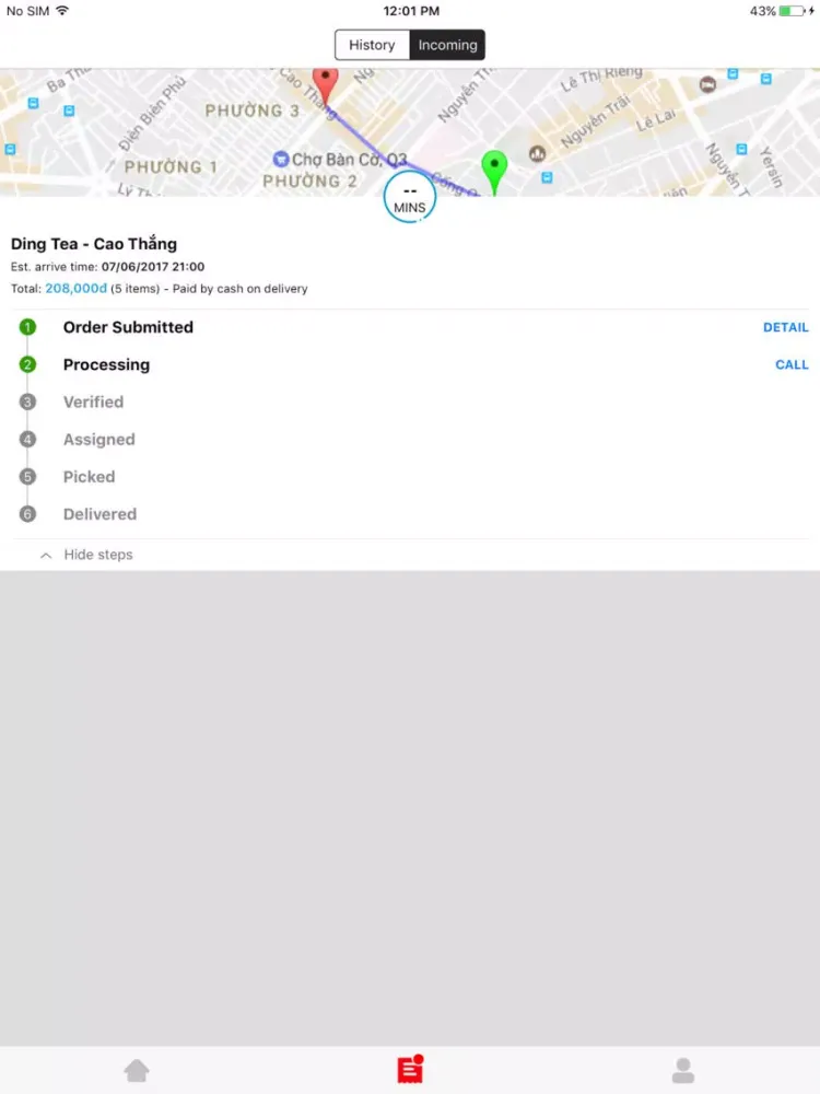 Ding Tea VN iPad  স্ক্রিনশট