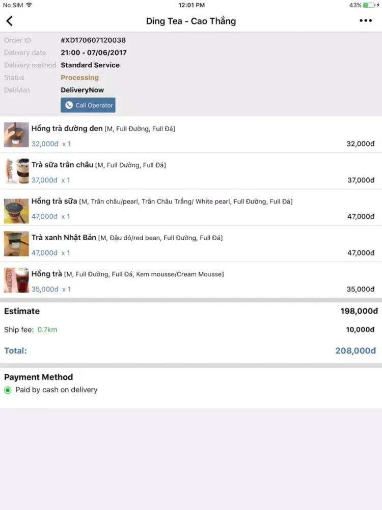 Ding Tea VN iPad  স্ক্রিনশট
