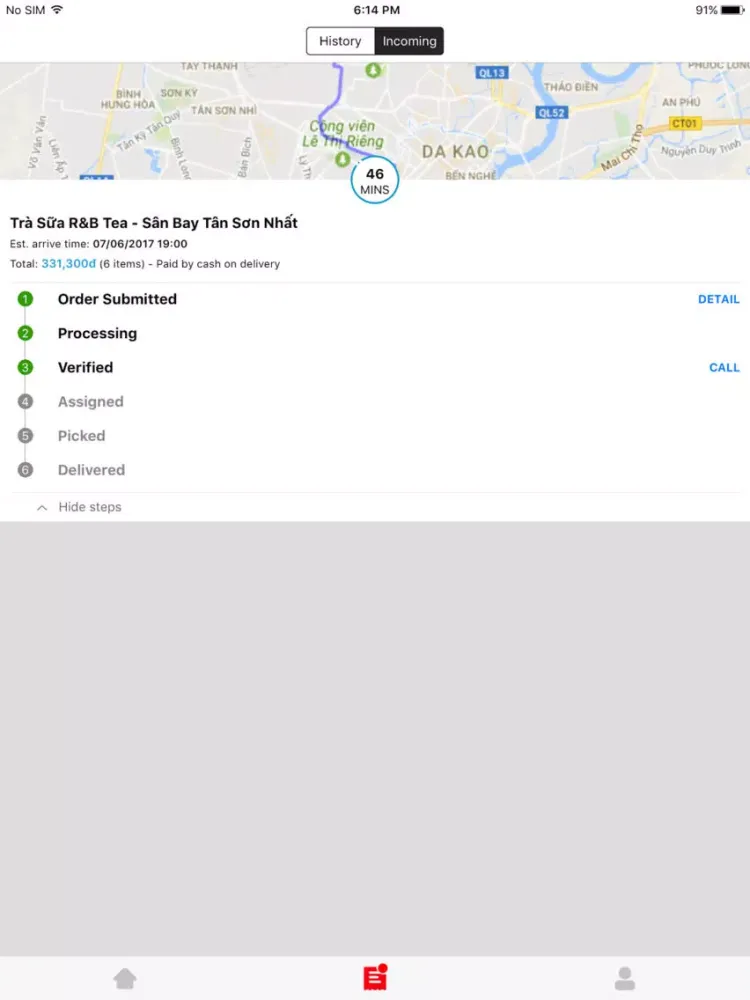 R&B Tea VN iPad  Ekran Görüntüleri