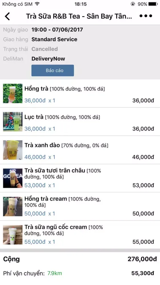 R&B Tea VN Ekran Görüntüleri