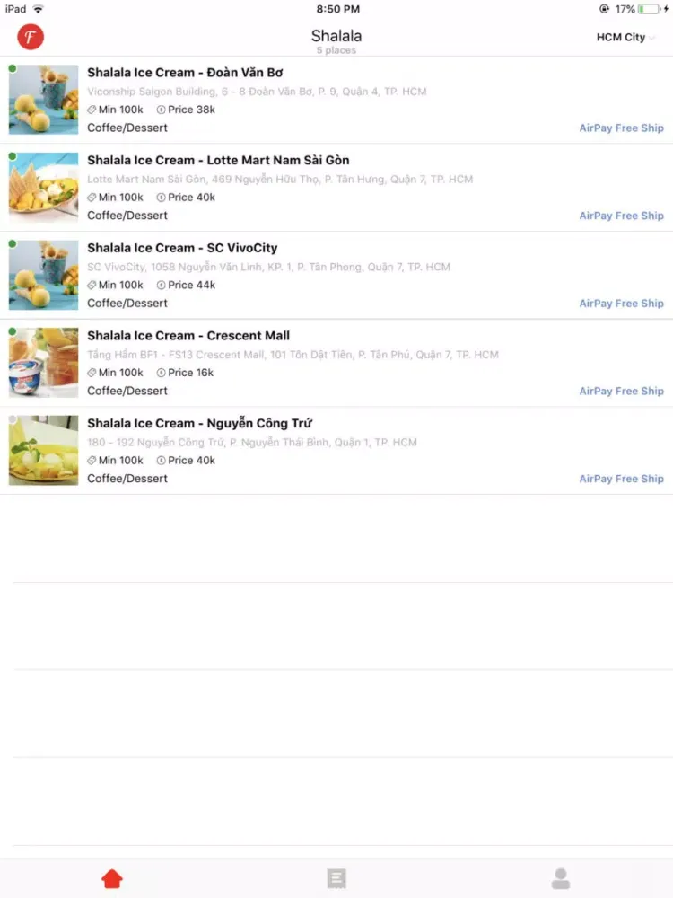Zrzuty ekranu Shalala Ice Cream iPad 