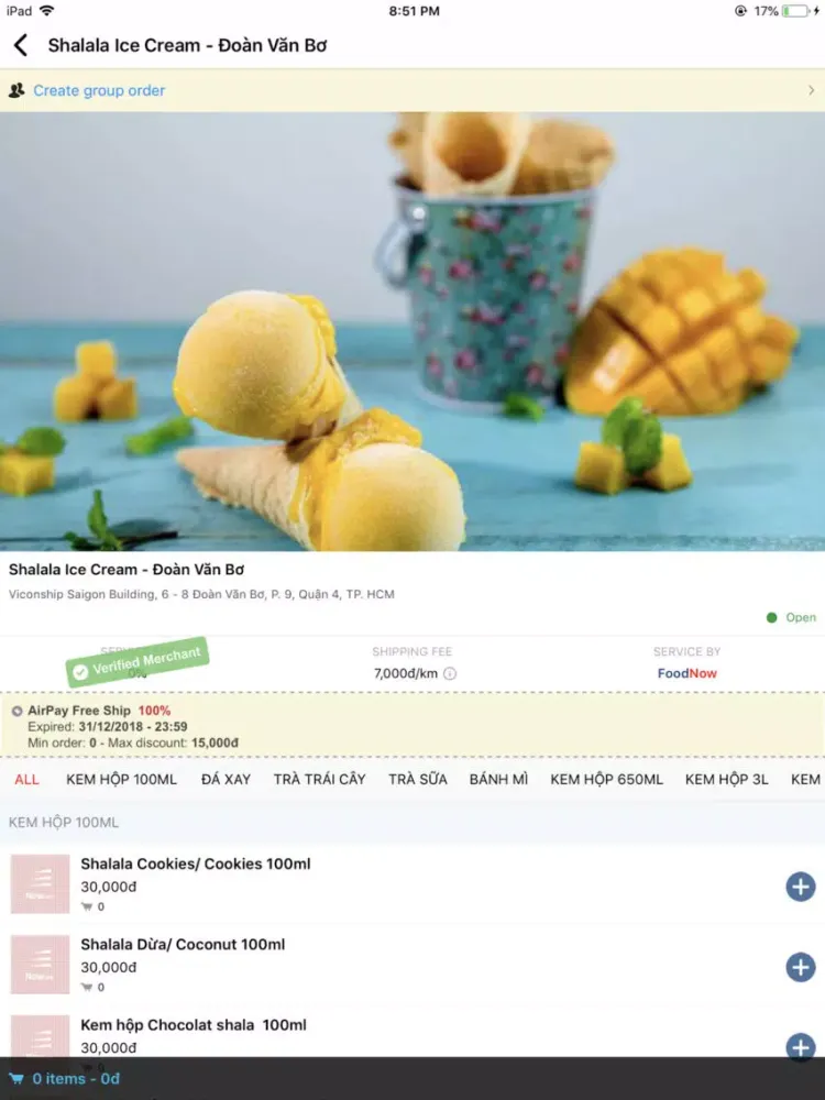 Zrzuty ekranu Shalala Ice Cream iPad 