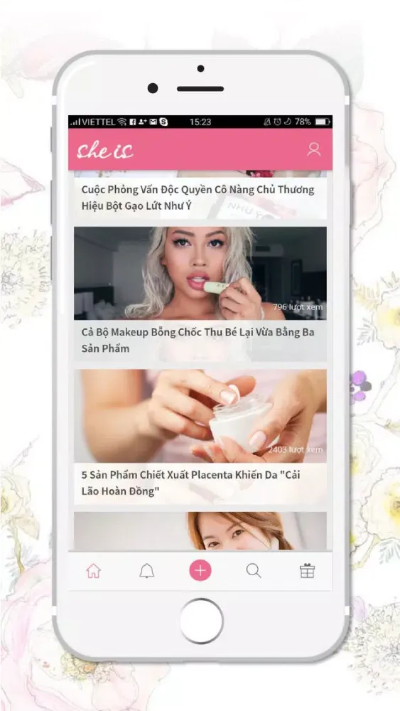 Captures d'écran de Sheis - Mỹ phẩm, làm đẹp