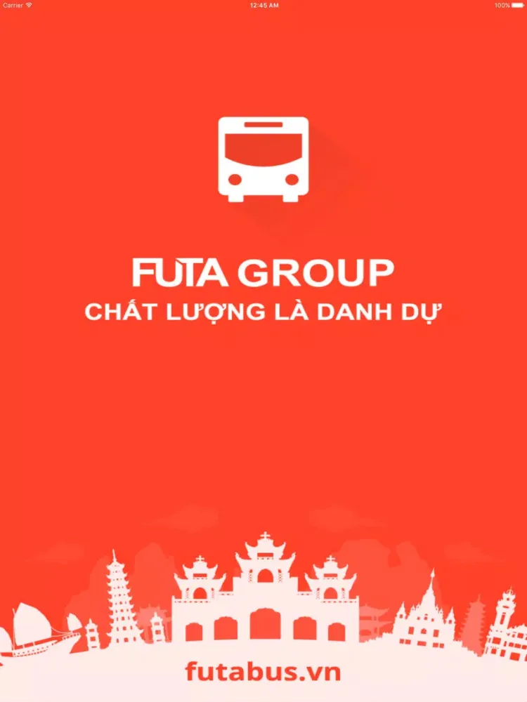 FUTA BUS iPad  スクリーンショット