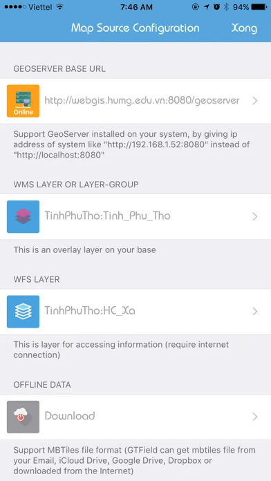 GTField GPS & Data collection 스크린샷