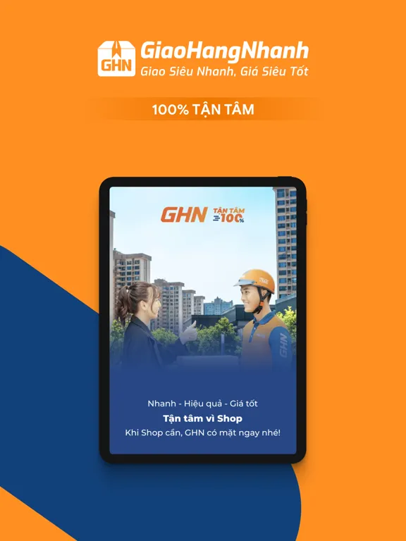 GHN - Giao Hàng Nhanh iPad  Ekran Görüntüleri