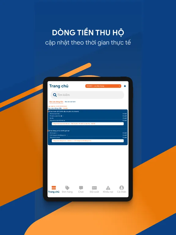 GHN - Giao Hàng Nhanh iPad  Ekran Görüntüleri