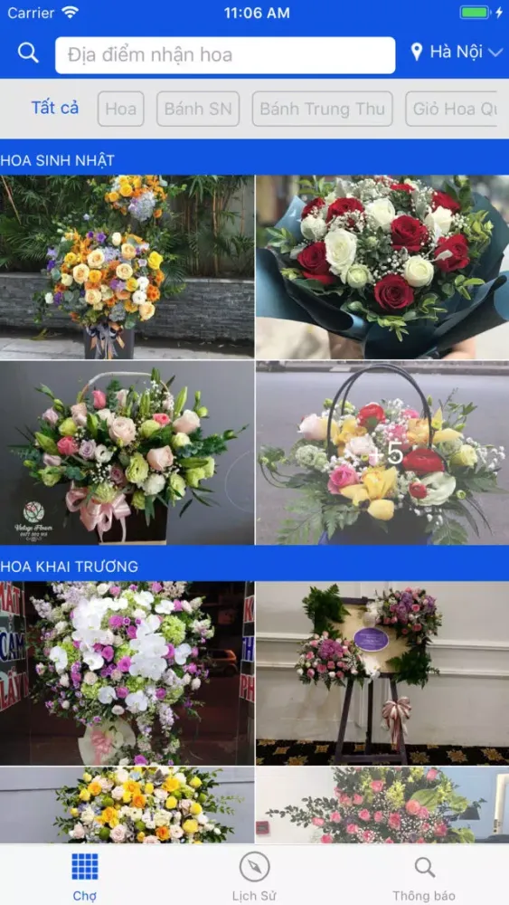 Chợ Hoa سکرین شاٹس