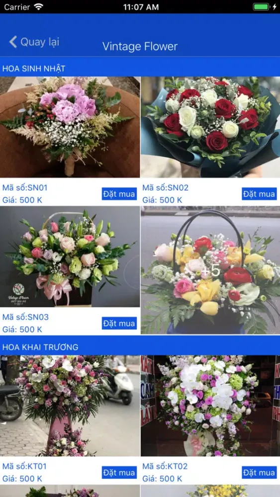 Chợ Hoa سکرین شاٹس