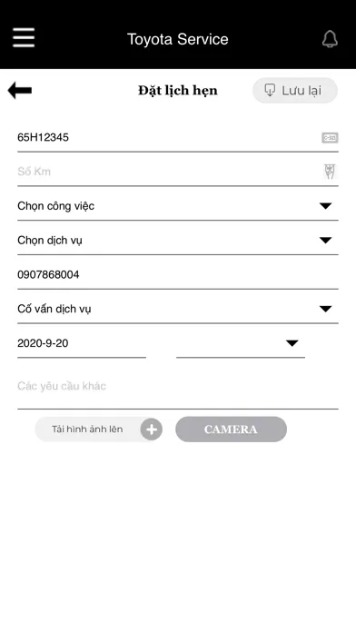 Captures d'écran de Toyota Services Nghệ An