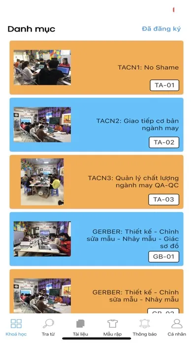 MyGarment- Ứng dụng ngành May Ekran Görüntüleri
