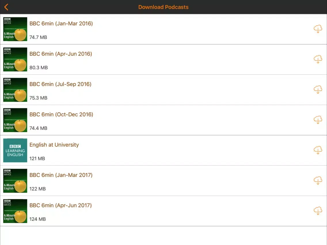 Tangkapan layar ELP Player Pro iPad 