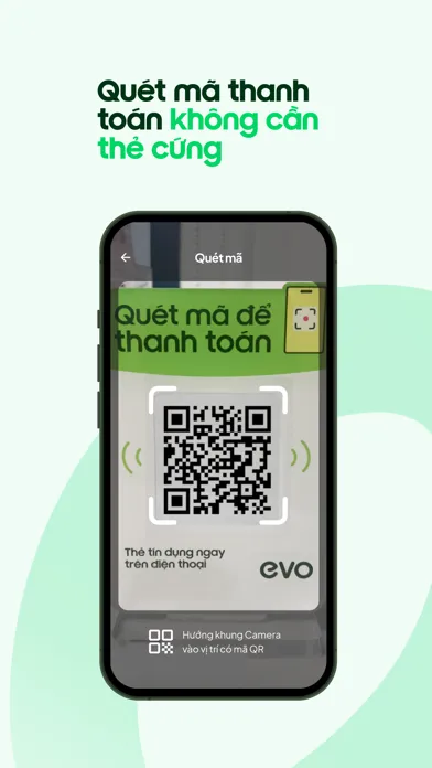 EVO Thẻ mở ngay Tiền hoàn liền سکرین شاٹس