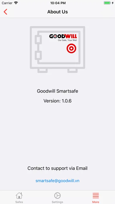 Goodwill Smart Safe Ekran Görüntüleri