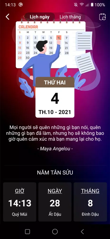 Capturas de pantalla de Lịch Vạn Niên 2023