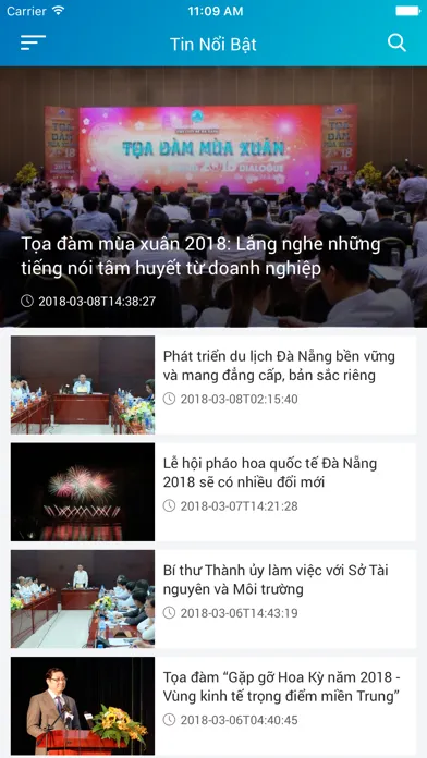 Ảnh chụp màn hình của DanangPortal