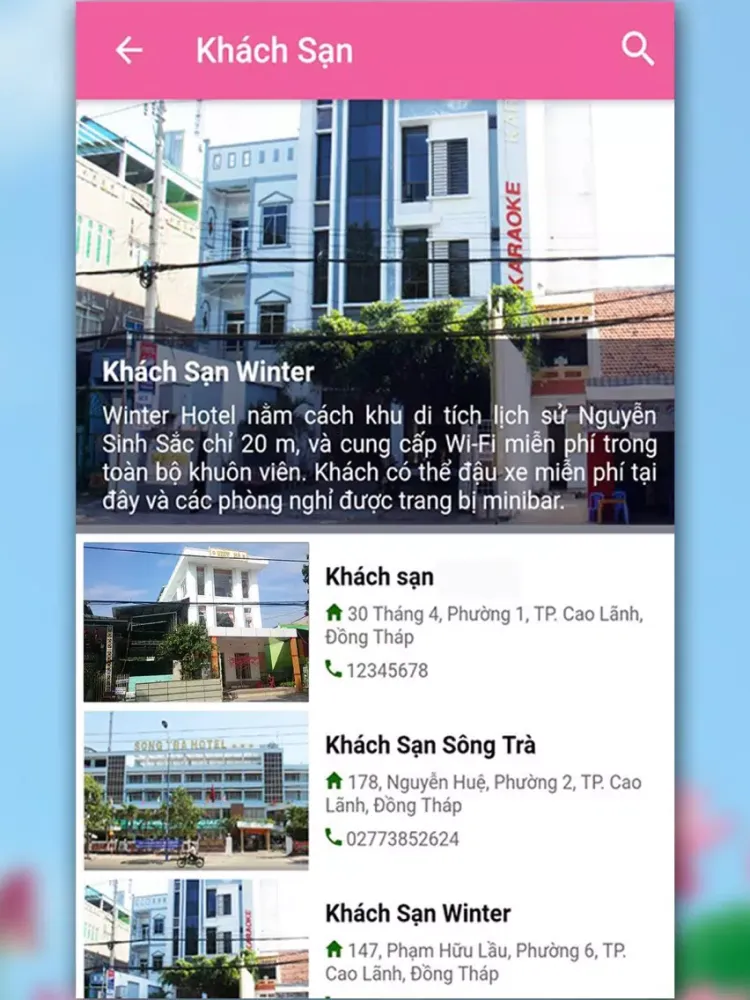 Du Lịch Cao Lãnh iPad  Screenshots