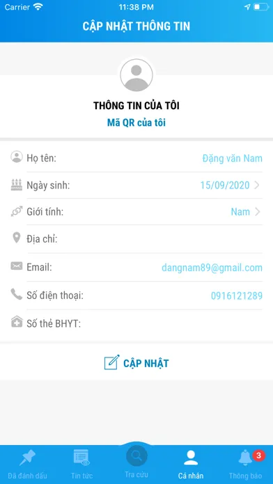 Tra Cứu Khám Chữa Bệnh سکرین شاٹس