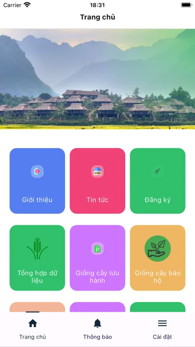 CSDL nông nghiệp tỉnh Hòa Bình স্ক্রিনশট