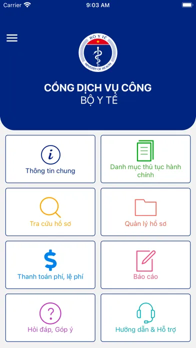 تصاویر Dịch Vụ Công Bộ Y Tế