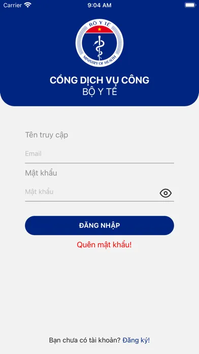 تصاویر Dịch Vụ Công Bộ Y Tế
