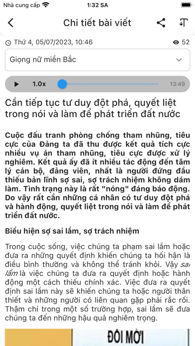 Zrzuty ekranu Sổ tay Đảng viên Vĩnh Phúc