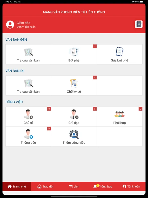 MVPLT THÁI BÌNH iPad 应用截图