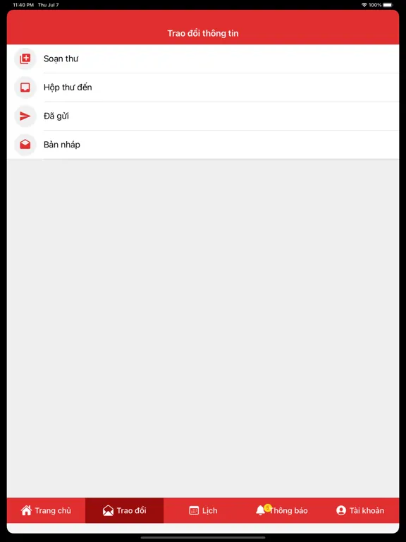 MVPLT THÁI BÌNH iPad 应用截图