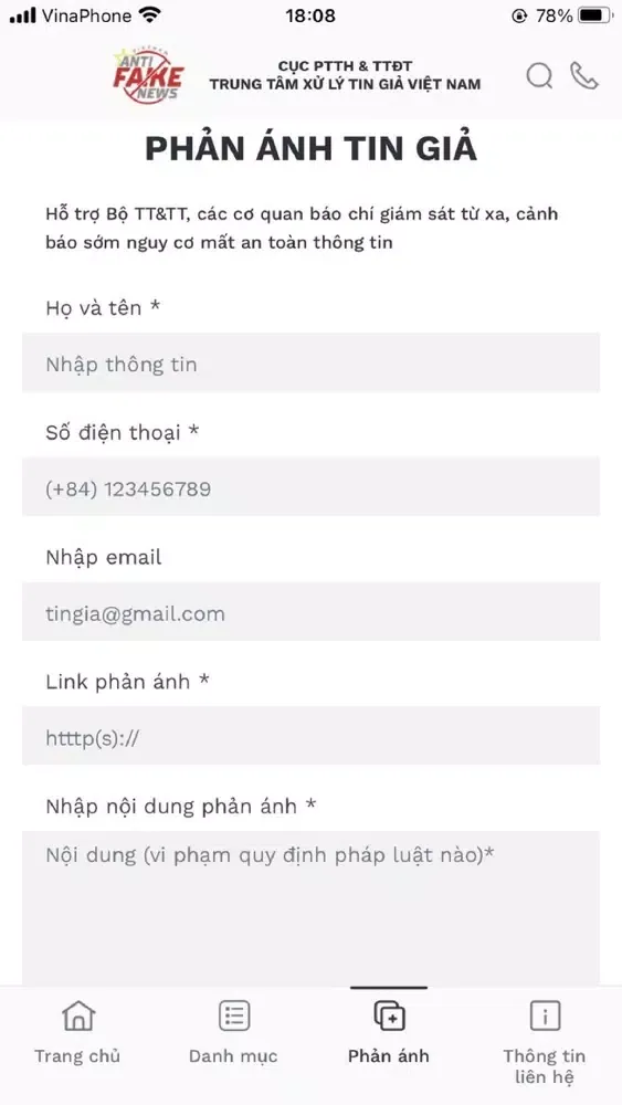 Chống tin giả应用截图