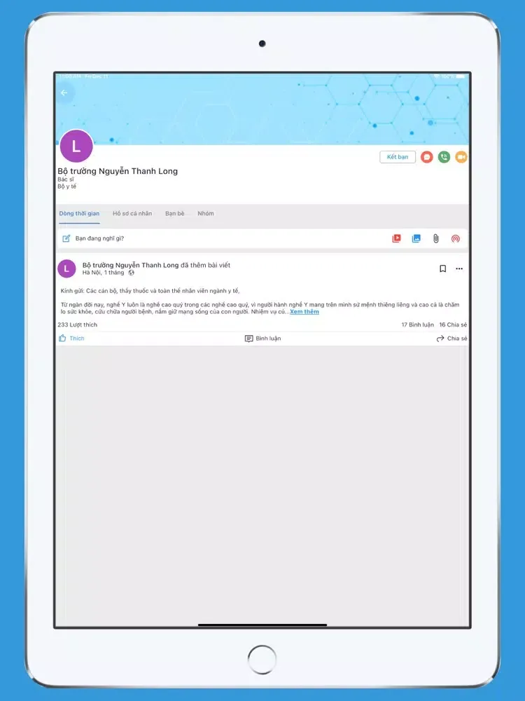 Скриншоты Y tế Việt Nam iPad 