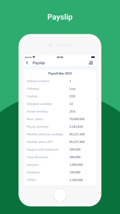 Скриншоты Tanca - Time tracking, Payroll