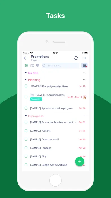 Скриншоты Tanca - Time tracking, Payroll