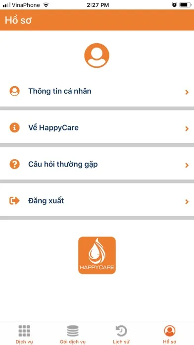 Zrzuty ekranu HappyCare