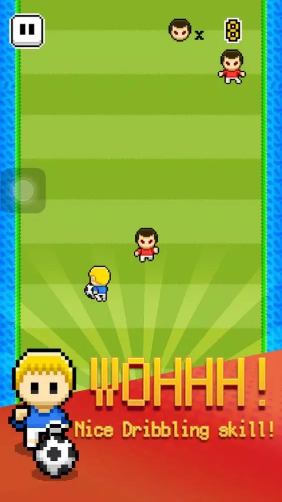 Screenshot di Dribble King - Unstoppable Soccer Dribbler