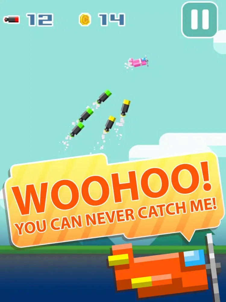 100 Missiles - Sky Chasing iPad  स्क्रीनशॉट