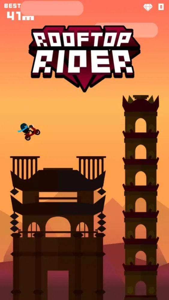 Скриншоты Rooftop Rider - Awesome Biking
