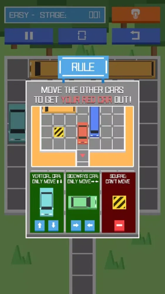 Captures d'écran de Unblock Car - Brain Dare