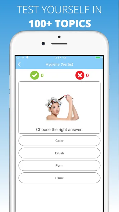 Capturas de pantalla de English Vocabulary by Topics