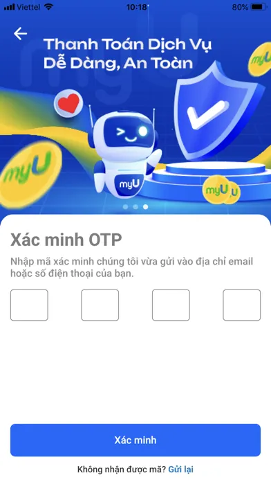 Capturas de pantalla de myU