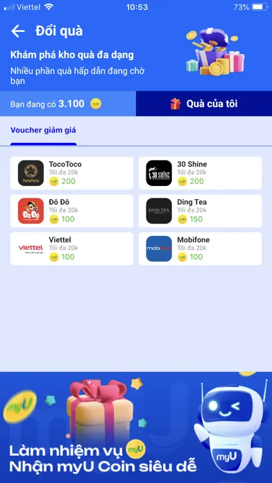 Capturas de pantalla de myU