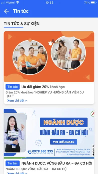 Capturas de pantalla de myU