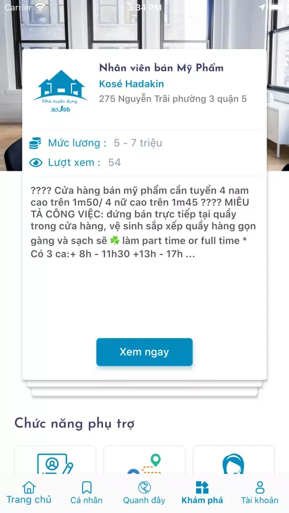 365 Job - Tìm việc làm online 스크린샷