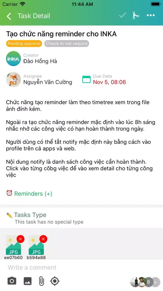 Скриншоты INKA CRM