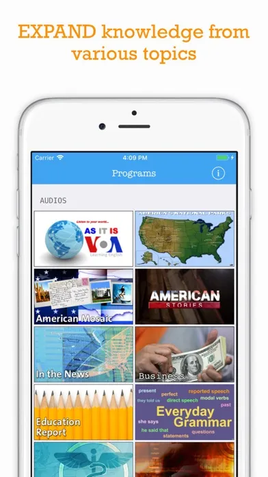 Learn American English Podcast应用截图