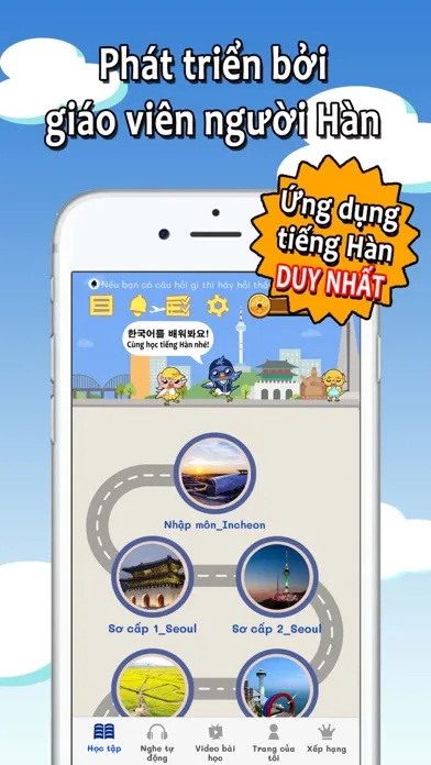 ภาพหน้าจอของ Từ vựng và ngữ pháp tiếng Hàn